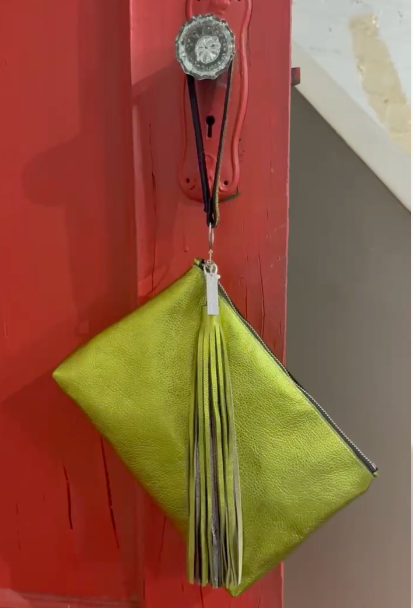 Bella Bag - Metallic Green - For Tiffany