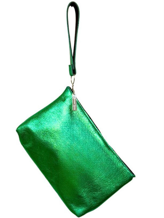 Bella Bag - Metallic Green